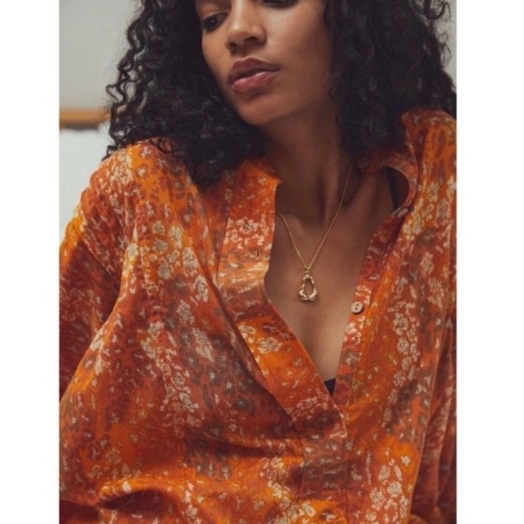 Free People Tuck Up Tuck In Sleep Shirt - Picture 4 of 11